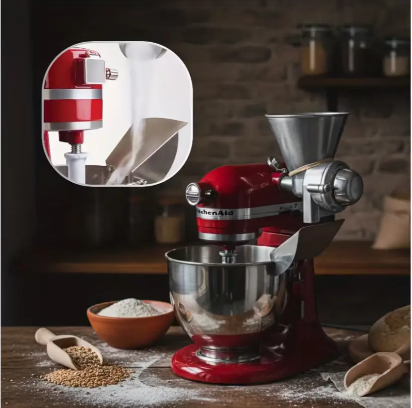 2pc/4pc Stainless Steel Pouring Shield for KitchenAid 4.5-5 Qt Mixer Bowl - Spill Prevention Pouring Shield with Groove Design for Drip-Free Mixing, Baking & Food Prep