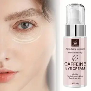 Caffeine Eye Cream, Gentle, Delicate, Soft and Moisturizing, Daily Skin Care Around The Eyes