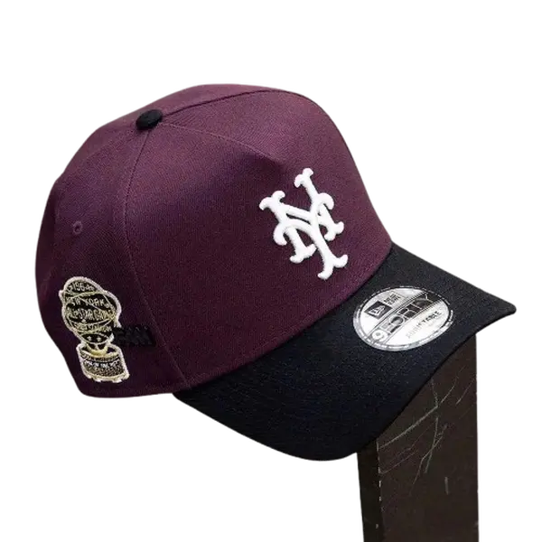 New Era NY Mets Cap – Purple & Black – Unisex Fashion Hat, Premium Design, On-Trend for 2025–2026 (Model M335)