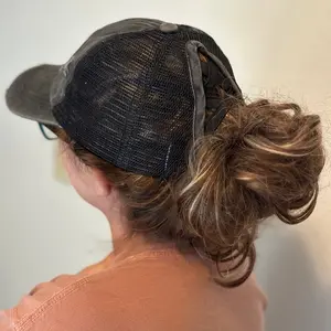 Jeep hair don’t care Crisscross back hat