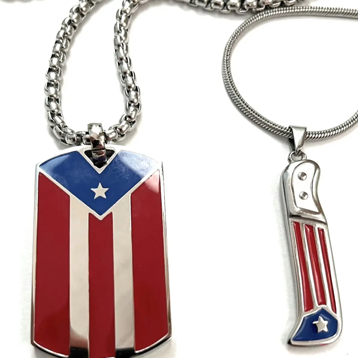 Yo Soy Boricua Chain Papiichulo Sets necklace jewelry
