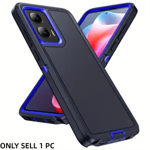 Shock-resistant Heavy-duty Back Cover Case, Phone Protective Cover, Phone Accessories Compatible with Motorola MOTO G 5G 2025/G Play 2025 / G Power 5G 2025, Shockproof Protection