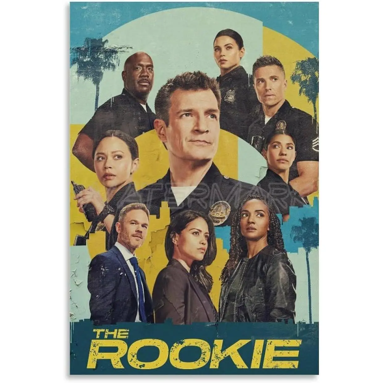TV Series The Rookie Season 7 Poster Canvas Painting Posters And Prints Wall Art Pictures for Living Room Bedroom Decor