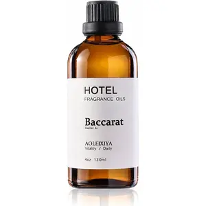 Diffuser Oil Scent Inspired by The Iconic Hotel Baccarat for Waterless Diffuser & Home Scenting Oil for Ultrasonic and Crafting (4 Fl Oz Pack of 1)