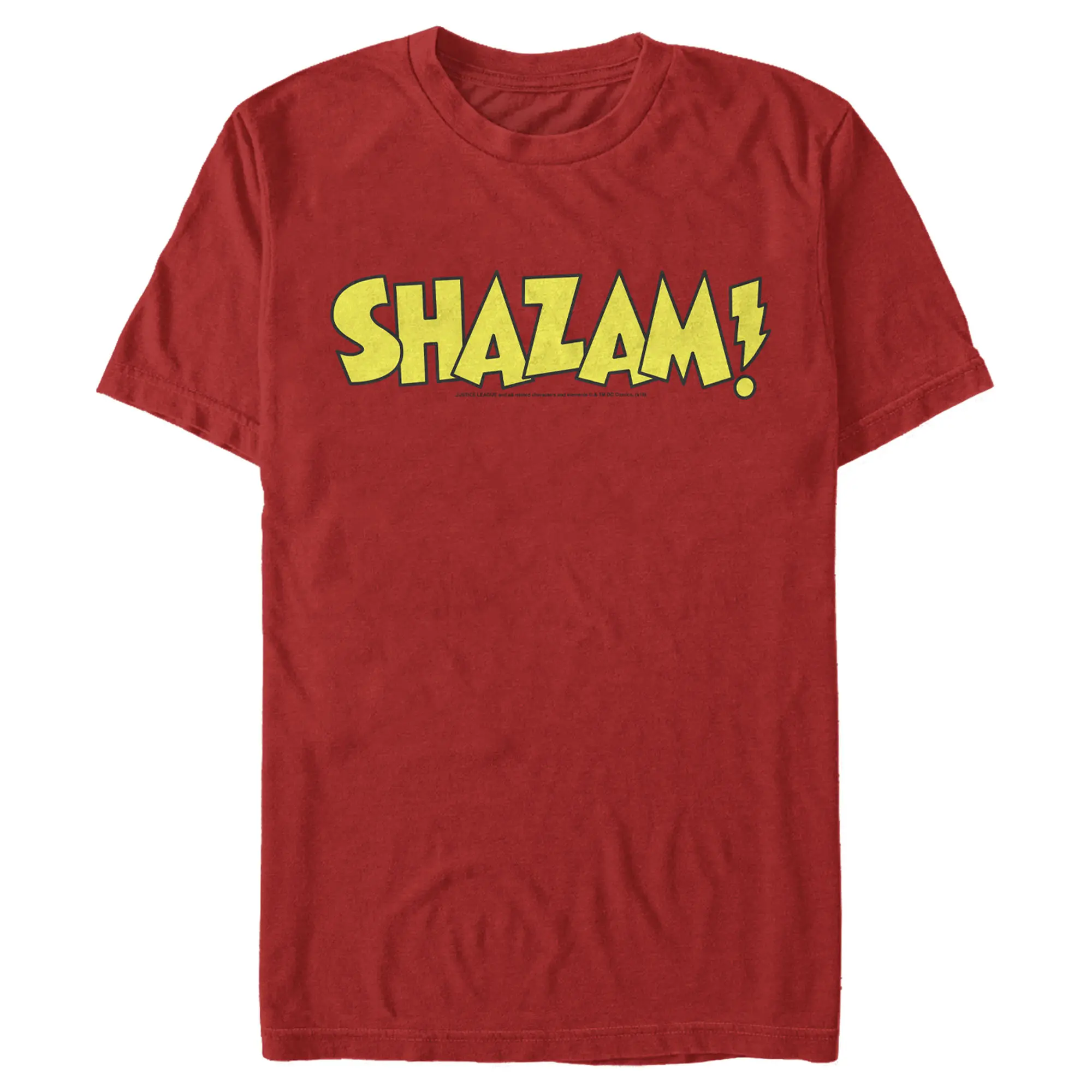 Men's Justice League Shazam Logo T-Shirt
