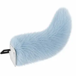 Electric Car Tail Wagging Fox Tail Plush Car Decoration Voice Control Remote Control Moving Tail Funny Car Accessories Cute Animal Tail Auto Exterior Decor Gift for Car Lovers Women Men Funny Gifts