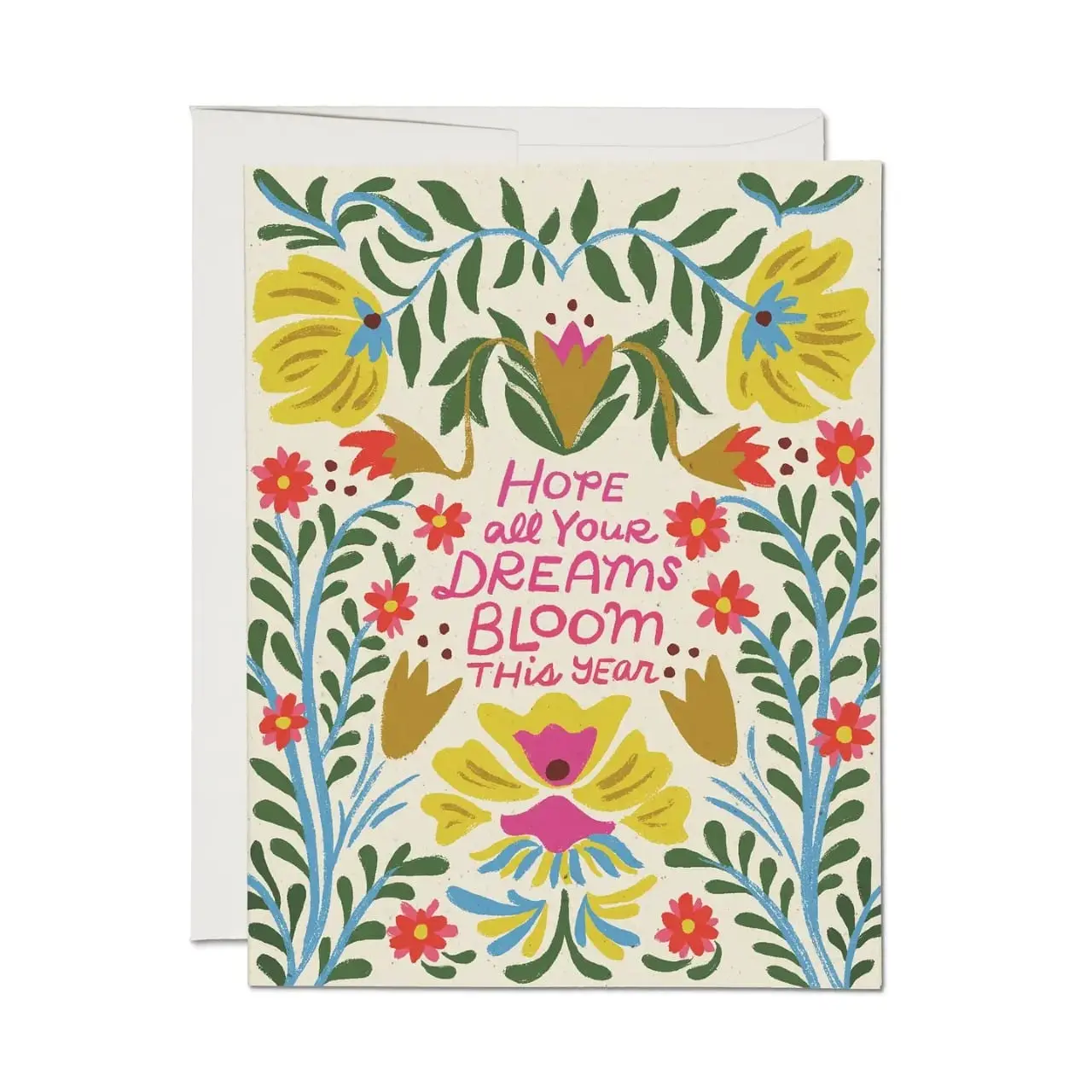 Blooming Dreams Blank Card
