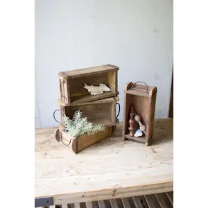 Wooden Brick Mold With Iron Handles (min 4)