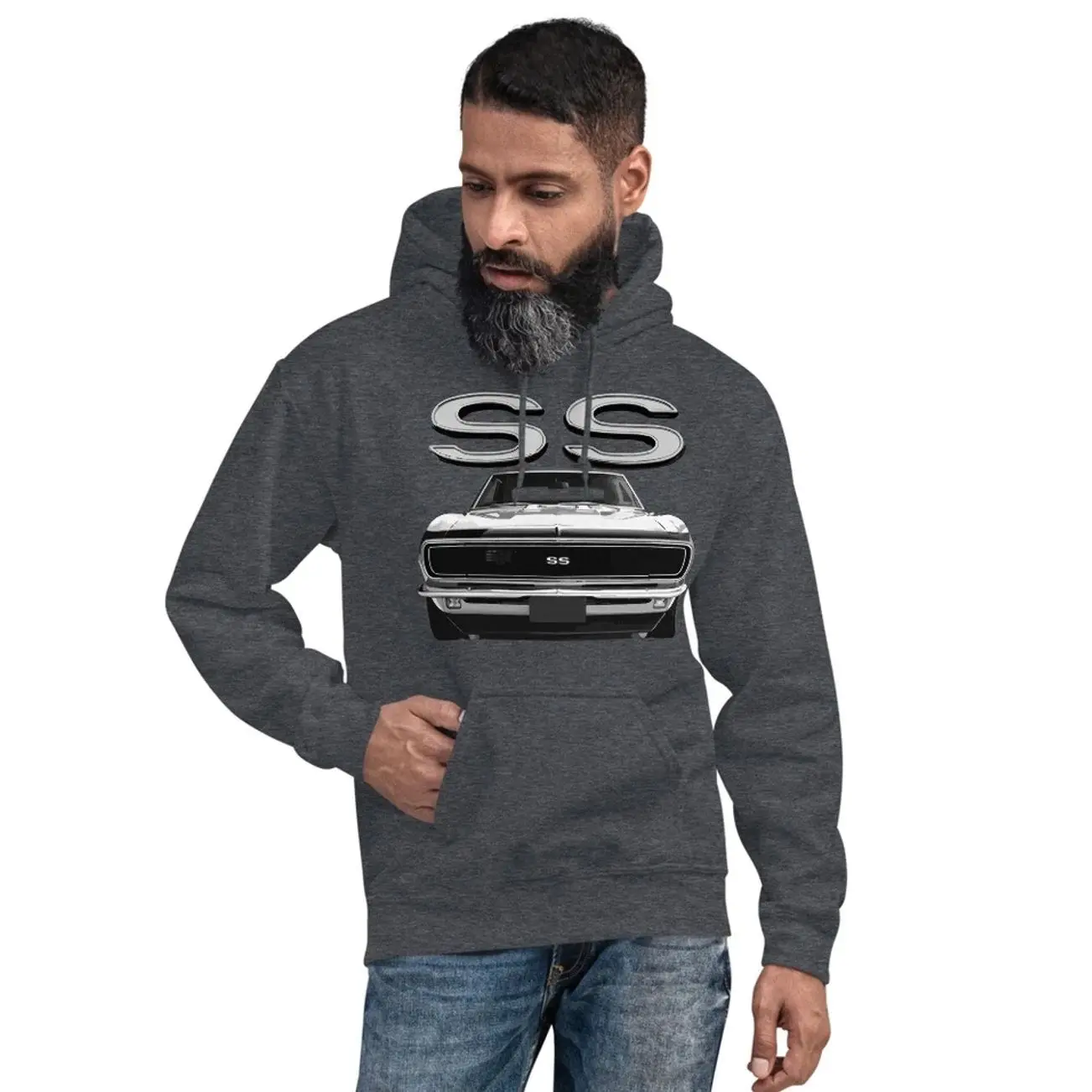 1968 Camaro SS Super Sport Owner's Gift Unisex Hoodie T-Shirt Sweatshirt, Car Enthusiast and Fans Gift