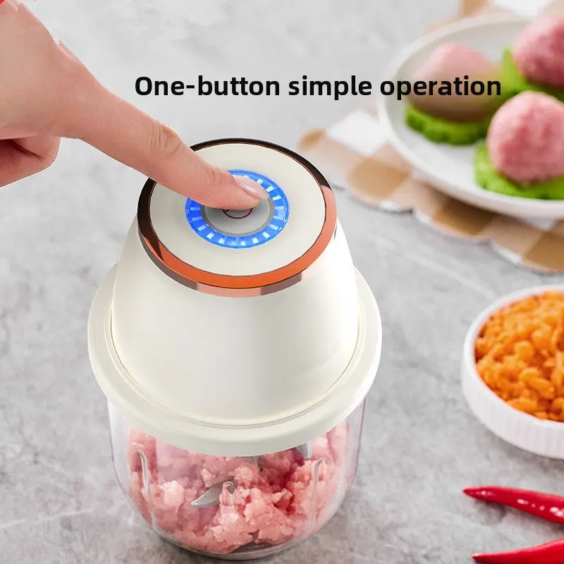 Electric Garlic Masher and Food Processor