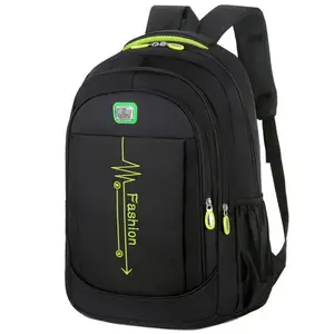 Men's Casual Backpack, Simple Single-Shoulder Bag, Large Capacity High School Student Backpack, Computer Travel Bag