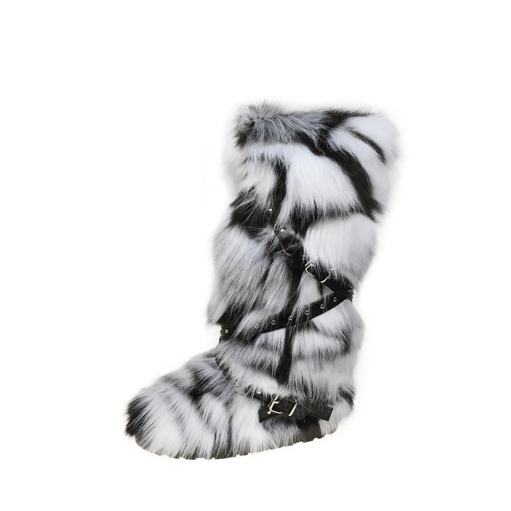 black, white, and gray.