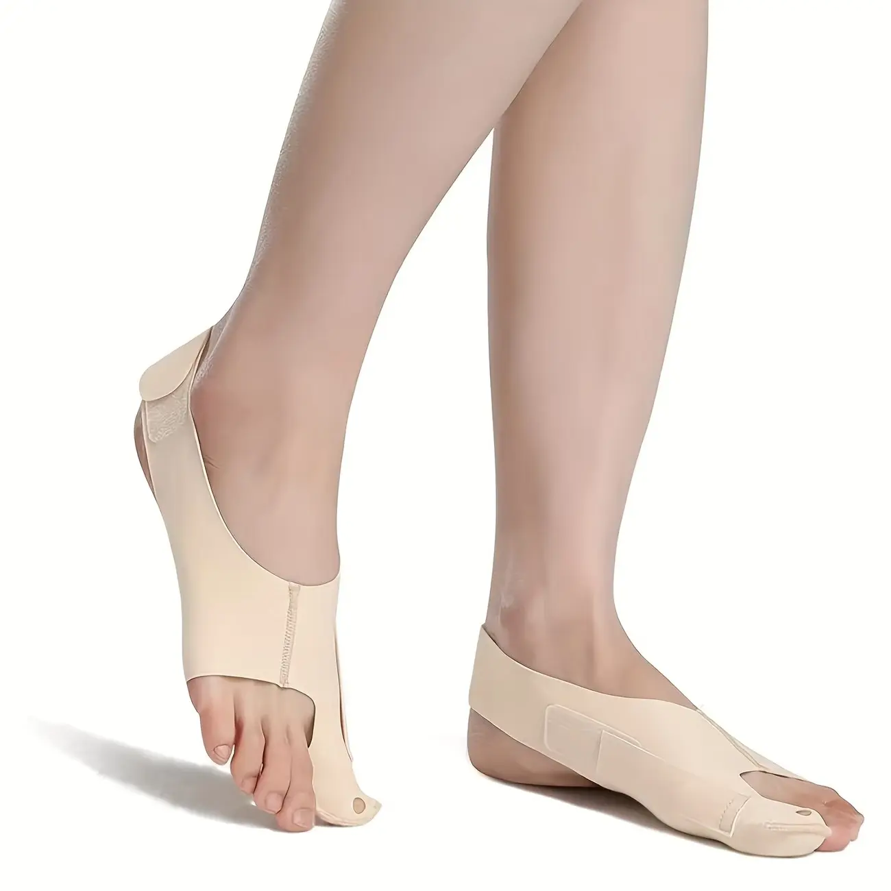 Adjustable Tension Foot Sleeves, Foot Posture Correctors, Wearable Day and Night, Toe Tension Band, Toe Corrector Sleeve, Toe Brace, Comfortable Fit, Ideal for Daily Use, 1 Pair