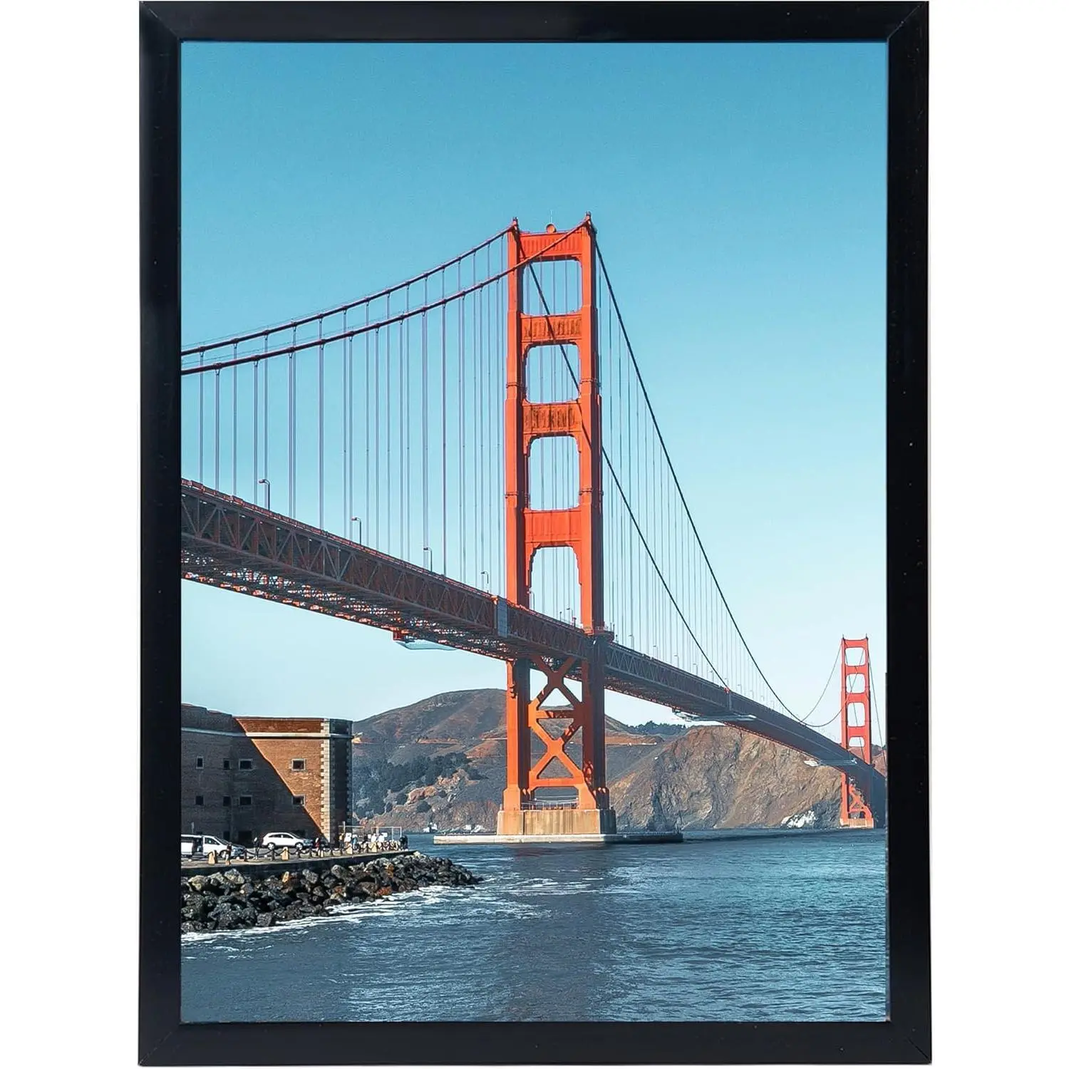 10x14 inch Picture Frame Black for 30x40cm Diamond Art Painting, 10 x 14 Frame for Wall Hanging Horizontally or Vertically, 10 by 14 Wall Gallery Photo Frame, Black