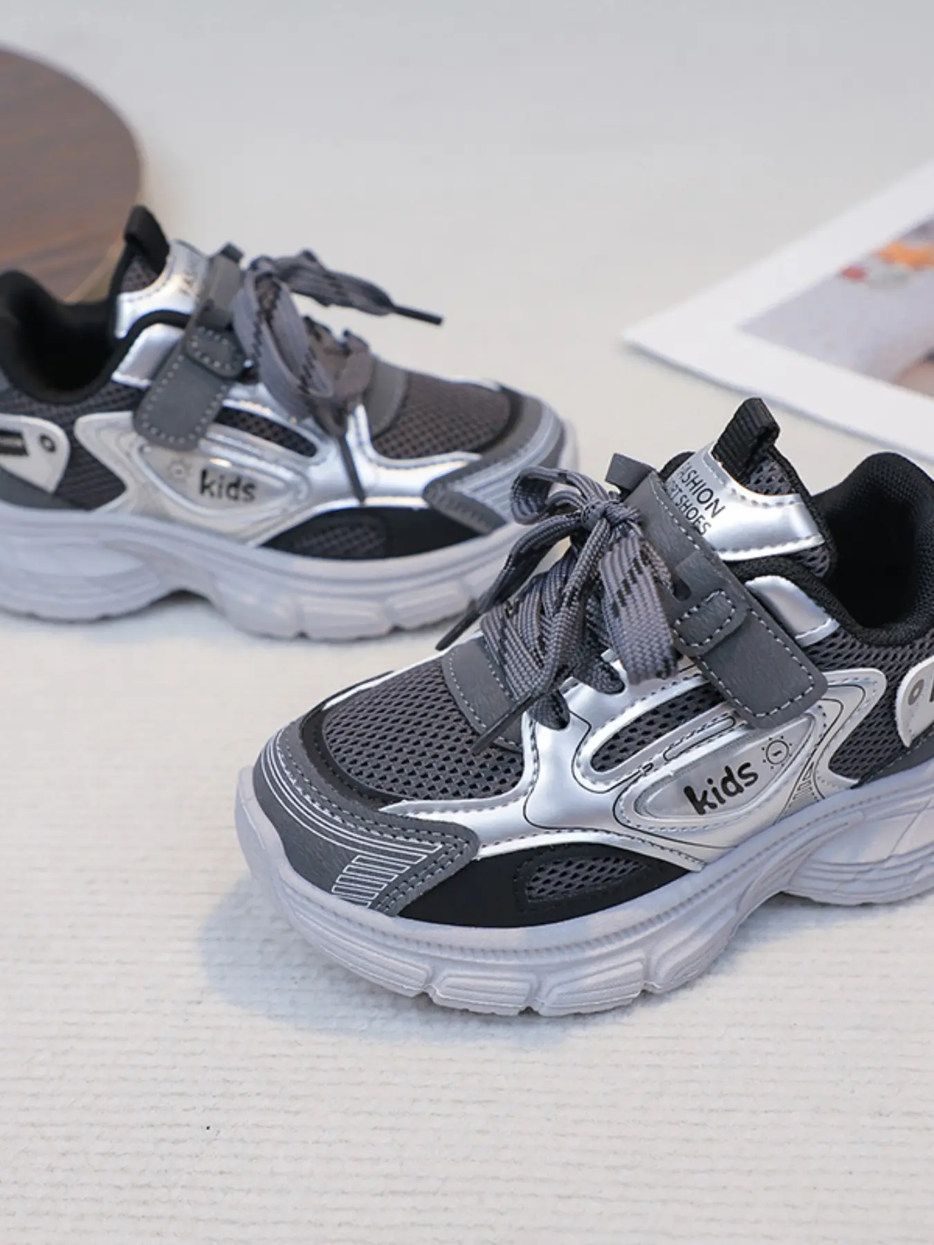 Fashionable Breathable Comfortable Sports Running Shoes, Casual Comfortable Anti-slip Sneakers, All-match Round Toe Shoes for Daily Wear, Lightweight Breathable Shoes