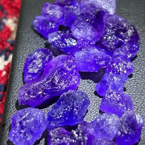 32.20 CT Natural Rough Hackmanite Color Change UV Light Fluorescent Gemstone Collection