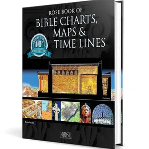 Rose Book Bible Charts Maps Timelines Full Color Biblical History Timeline Christian Study Reference Book
