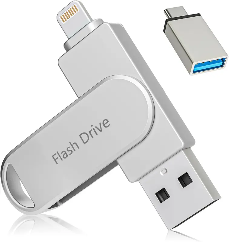 thumbnail image 2 of Photo Stick USB Flash Drive 512GB AOIRHLA - 4 In 1 USB 3.0 High Speed Thumb Drive Memory Stick Portable Mini Jump Drive Storage Device For Smartphone/Laptop/PC/Android External Data Storage In Kenya 2 of 14
