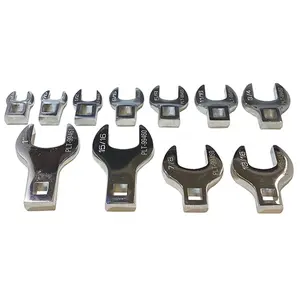 Platinum  0.37 in. Drive Sae Crowfoot Wrench Set - 11 Piece
