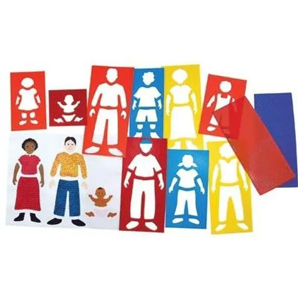 Fabulous Family Portrait Stencils