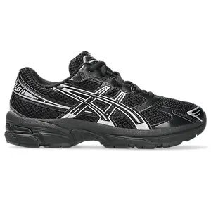 ASICS Gel-1130 Black Pure Silver Running Sneaker 1204A169-001, Authenticity Guaranteed, Athletic Training Shoe, Mens & Womens Sizing, Gel Unisex Chunky Black Cat Trainer for Everyday Wear comfortable fit white Triple Men's
