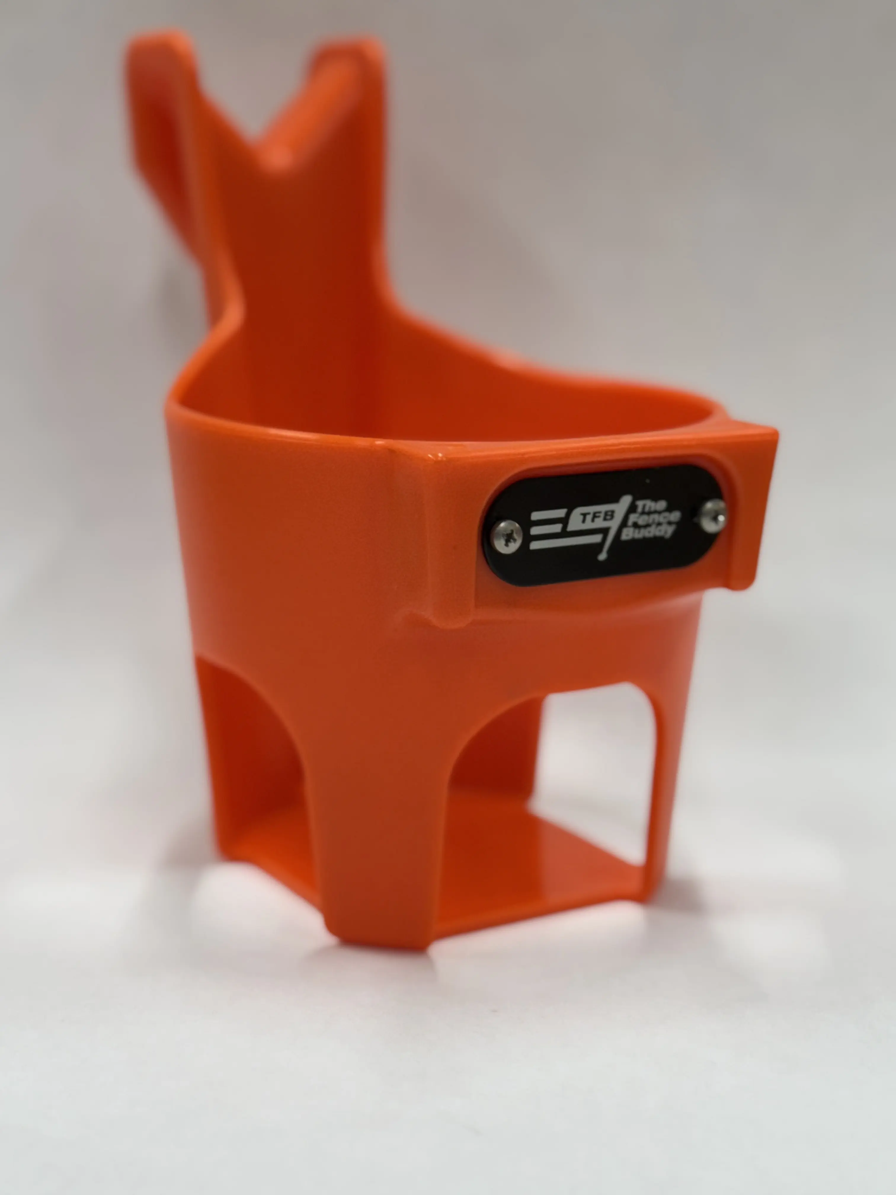 The Fence Buddy Orange Dugout Drink Holder Fits Yeti, Stanley, Gatorade | MADE IN THE USA | Baseball Organization