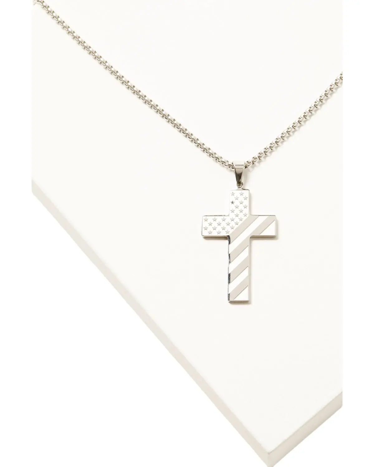 Cody James Men's Men'S Americana Cross Necklace - Pn11943