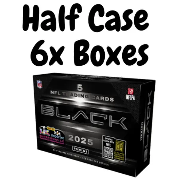 Break 2817: 2025 Panini BLACK Football Pick Your Team Break - Sports Trading Cards