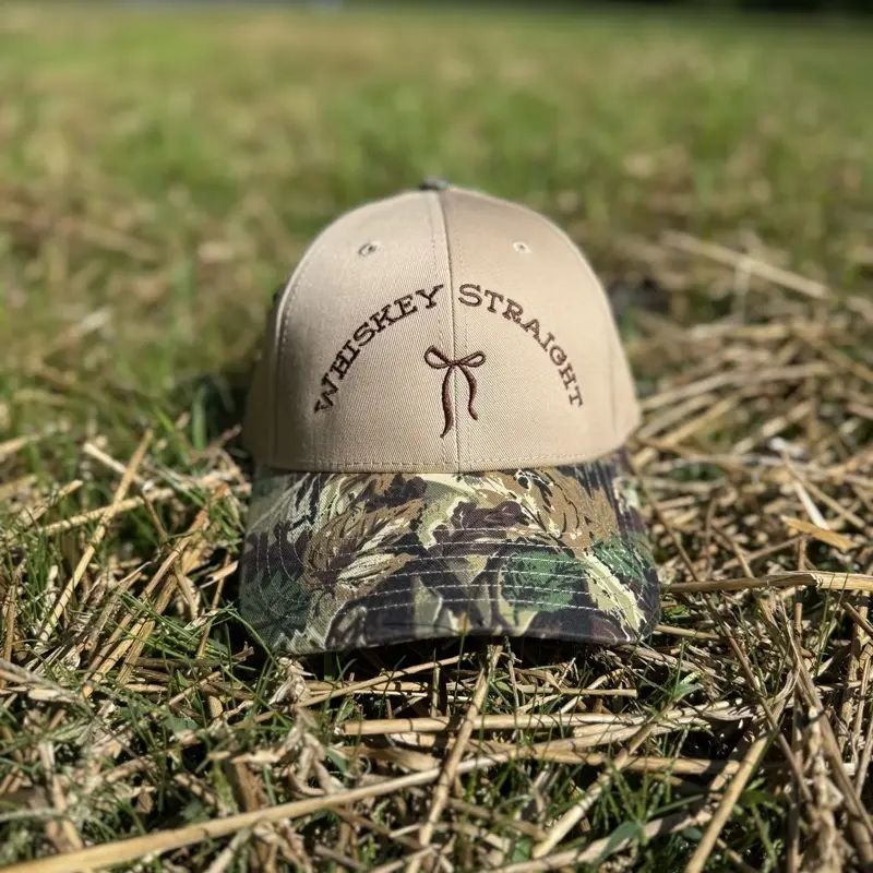 Women’s camo canvas hat