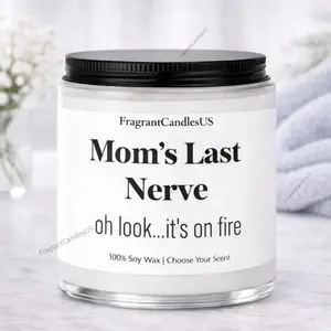 Mom Last Nerve Candles, Perfect Gift for Mom from Daughter (Mother’s Day, Birthday), Mom gifts, Funny Mothers day gifts for mom from daughter son, Mom last nerve candle, Trending nana mom gifts, Home decor, Mother's day, Mom candle, Mom gifts, Birthday