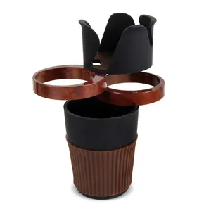 Vehicle Multi-Function Car ABS Rotating Water Cup Holder - Car Beverage Holder, Water Cup Storage Rack, Car Center Console