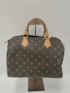 Pre-owned Louis Vuitton canvas Belt Bags Speedy 30 Monogram Bag XP01703【BF 1Z】