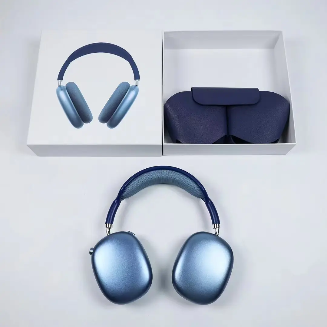 Max Sports Wireless Earphone Noise Cancel Headphone with Type C Port Max Headphone Space Audio Top Version