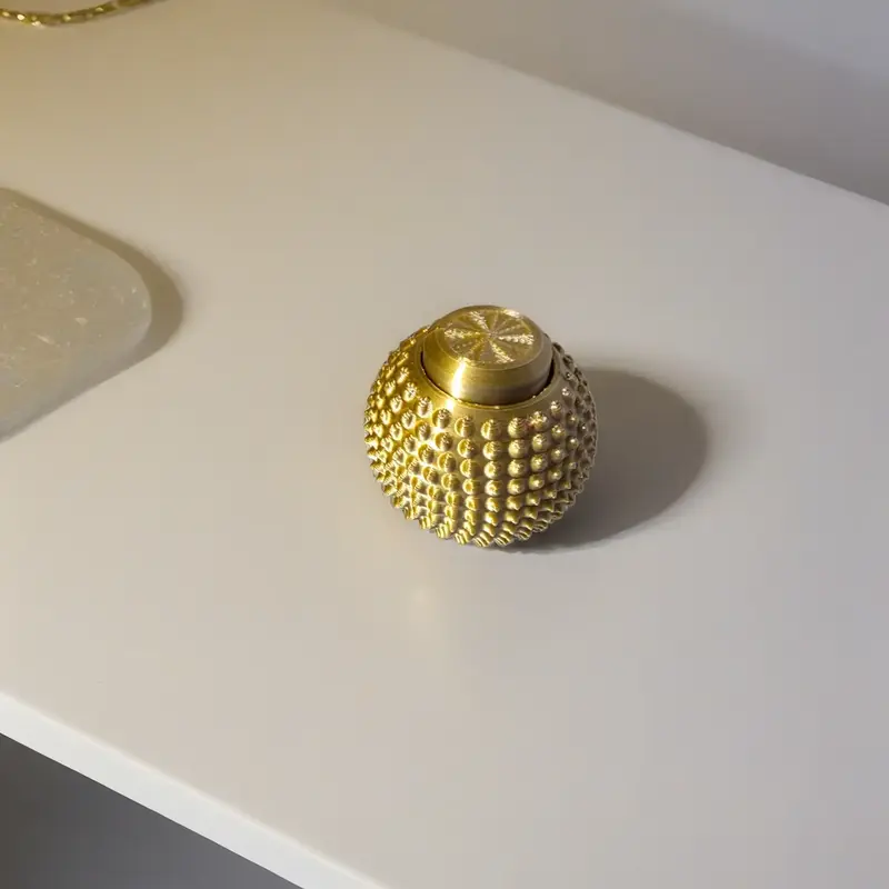 Prickly Pokey Ball – Ergonomic Spiky Click Fidget | Clicky Button | Palm-Sized Desk & Hand Stim | Launches 1/15/26