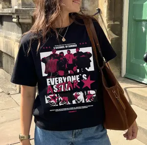 Vintage 5SOS Everyone's A Star Shirt, Unisex T-shirt For Fan, Cotton Shirt Gift For Fan
