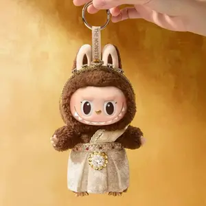 The Monsters Thailand Limited Good Luck to you Vinyl Plush Handing Card keychain doll pop mart