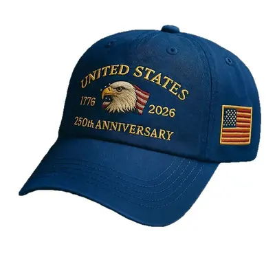 America 250th Birthday Hat - 1776-2026 Anniversary Cap For Women, Low Profile Adjustable Fit