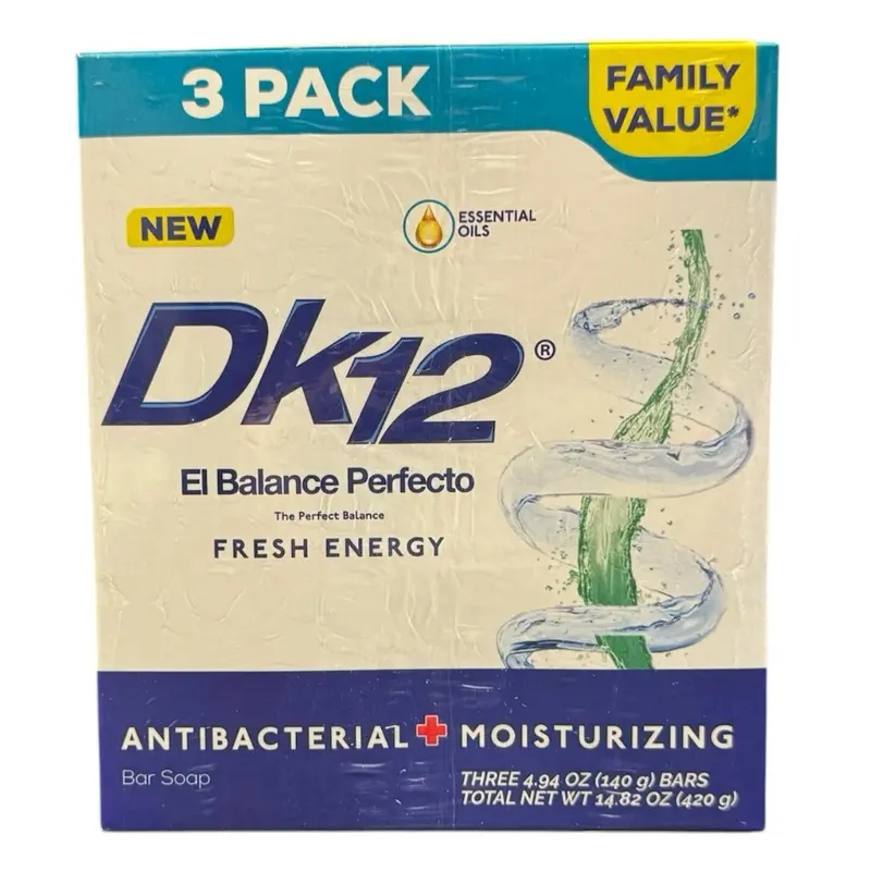 DK12 from Guatemala Soap Jabon 3 pack of 140 gr each Antibacterial