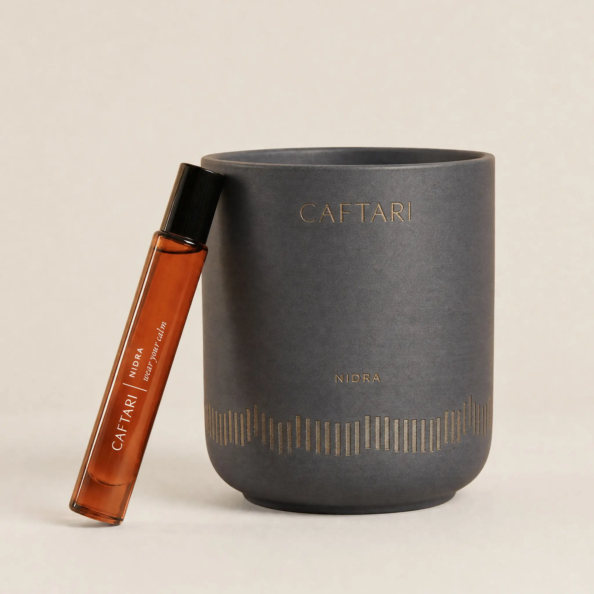 Nidra Rollerball + Candle Bundle