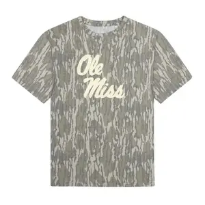Ole Miss Mossy Oak Camo Shirt – Collegiate Spirit Tee for Tailgates & Timber Days, T Shirt 3D Camo, Style T Shirt 3D Camo