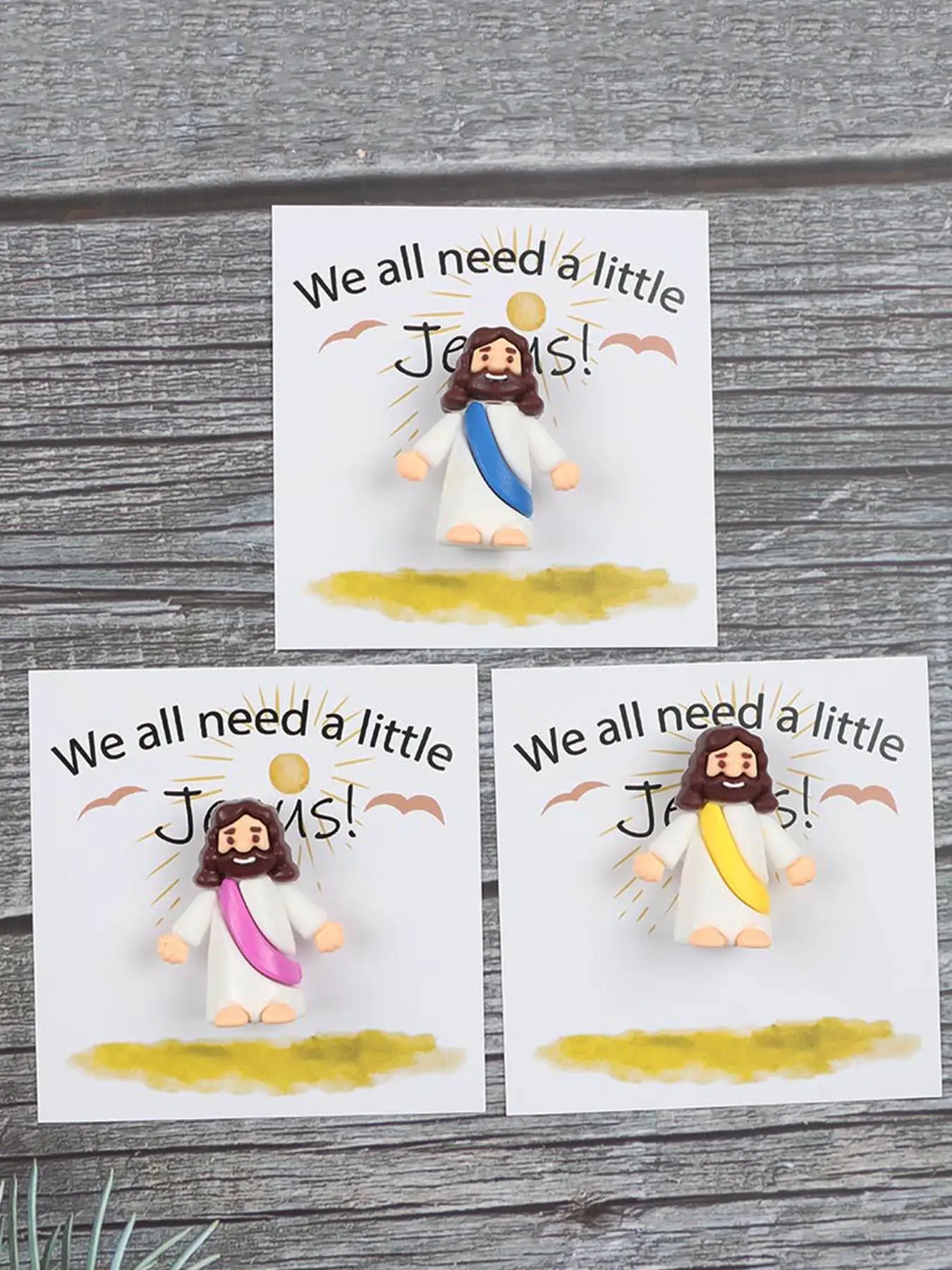 Jesus Pocket Hug, Mini Jesus Statue, Brings Good Luck and Blessings, Suitable for Party Gifts, Thanksgiving Gifts, Creative DIY Accessories