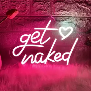 Naked USB Neon Light Sign for Bedroom Bar Party Decoration, Bold Fun Atmosphere, Perfect Gift for Valentine's Birthday Anniversary