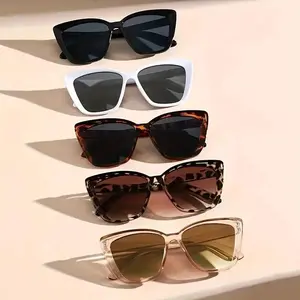 Cat Eye Sunglasses for Women Polarized Cateye Frames Fashion Vintage Square Classic Retro Sun Glasses