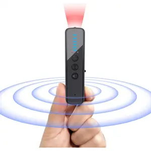 Upgraded Hidden Camera Detector - AI-Powered Anti-Spy Device, GPS Tracker & Bug Detector, Portable RF Signal Scanner for Hotels, Travel, Home & Office (Black)