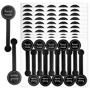 Letter Pattern Baking Sealing Sticker, 100/ Self Adhesive Sticker, Gift Wrapping Sticker for Candy, Cookie, Bakery, Cake, Dessert, Snack, Party Gift Box, Alphabet Stickers