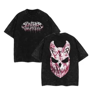 Slaughter To Prevail Deathcore Band Tee – Vintage Washed Oversized Metal Shirt, Russian Heavy Music Graphic T-Shirt, Premium Cotton Rock Streetwear, Distressed Unisex Merch, Gift for Brutal Music Addicts, Moshpit-Ready Fit