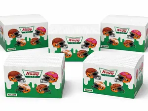 (5K) PYT Live Break Krispy Lid Inferno Authentics - 2 Football Cards