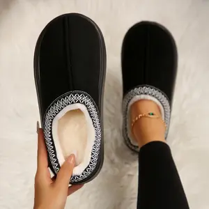 Women's Memory Foam Slippers - Cozy & Plush Lined With Thick Soles - Perfect For Fall/Winter Indoor Wear Springfresh