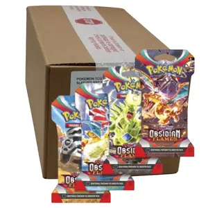 Pokemon TCG: Scarlet & Violet Obsidian Flames Sleeved Pack 144ct SEALED CASE
