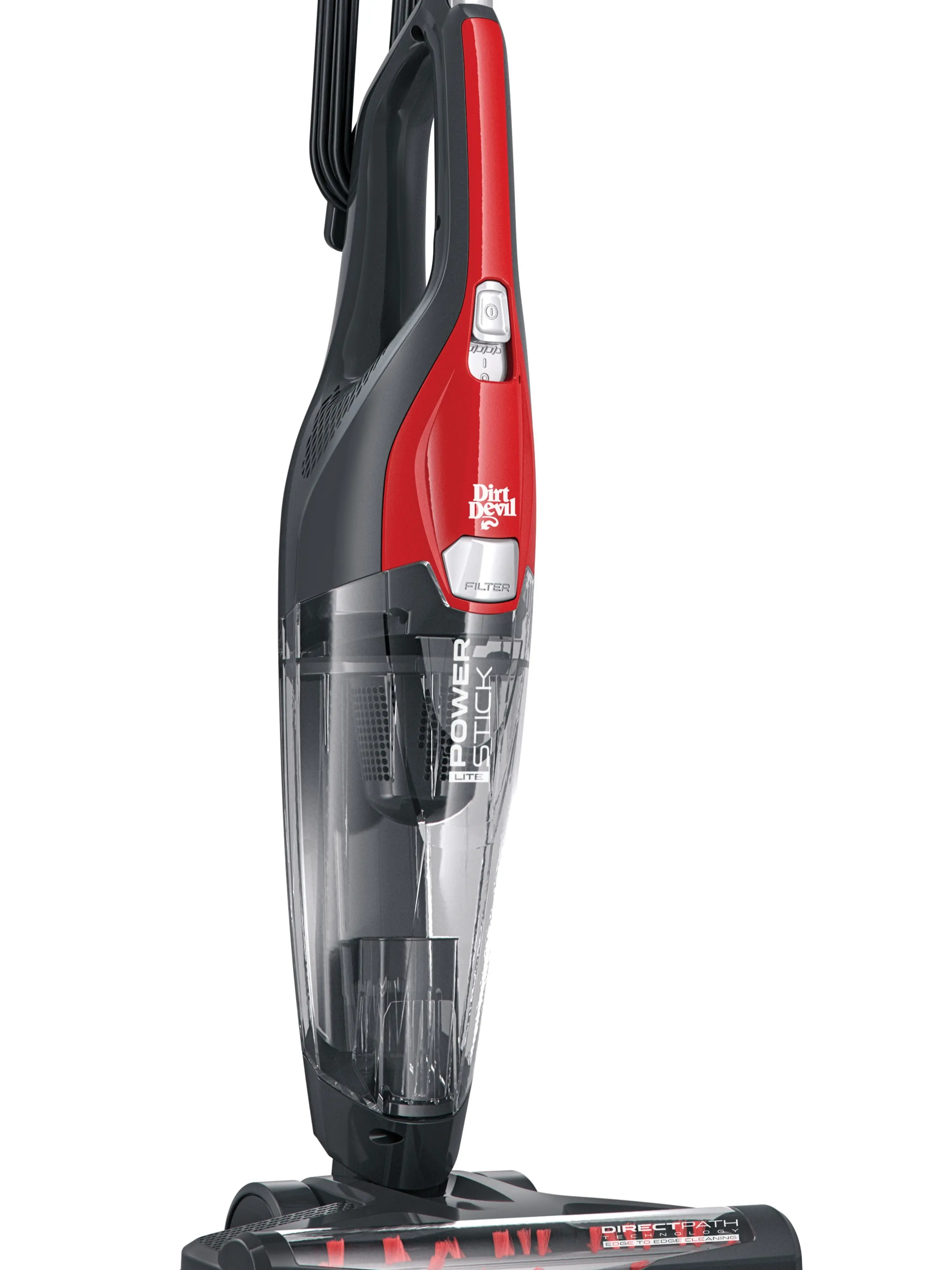 Dirt Devil Power Stick Lite 4-in-1 Corded Stick Vacuum Cleaner, for Rugs, Hard Floor, Upholstery, Lightweight, Attached Hand Vacuum, Small Spaces, SD22030